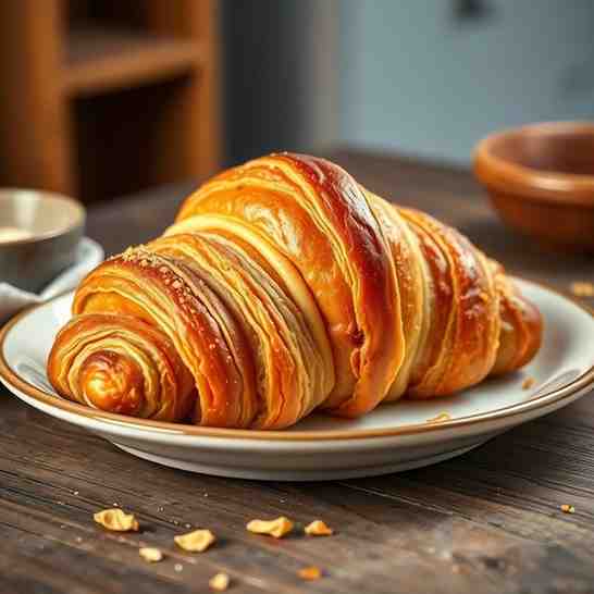 Best Flaky Homemade French Croissant Recipe